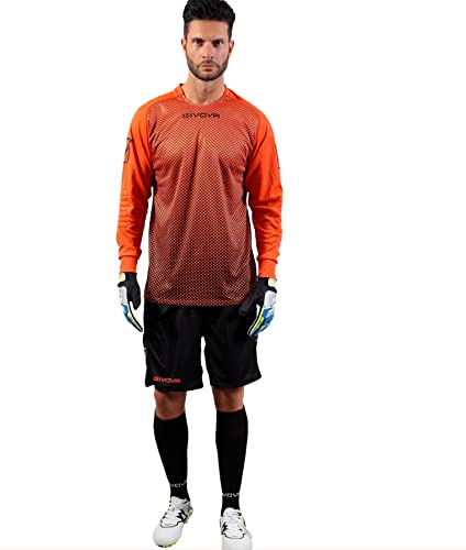 Givova Kit Manchester Portiere Arancio/Nero