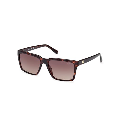 Guess Gu00084, Occhiali Da Sole Uomo, Avana Scuro (Marrone), Taglia Unica