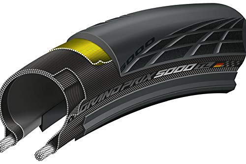 Continental Grand Prix 5000, Pneumatico Unisex Adulto, Nero, 700 X 32C