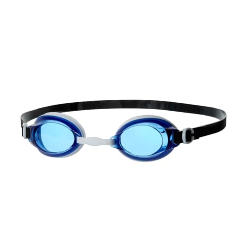 Speedo Unisex Adulto Jet Occhialini, Blu/Bianco, Taglia Unica