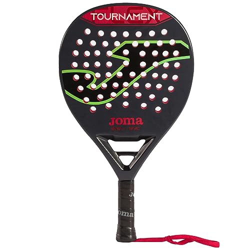 Joma Tournament Padel Racquet 401185-106 - Rockets Unisex, Taglia Unica, Colore: Nero