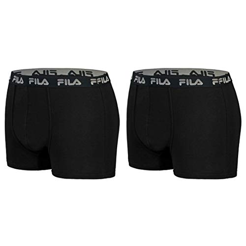 Fila Fu5004/2, Boxer Uomo, Black, Xxl