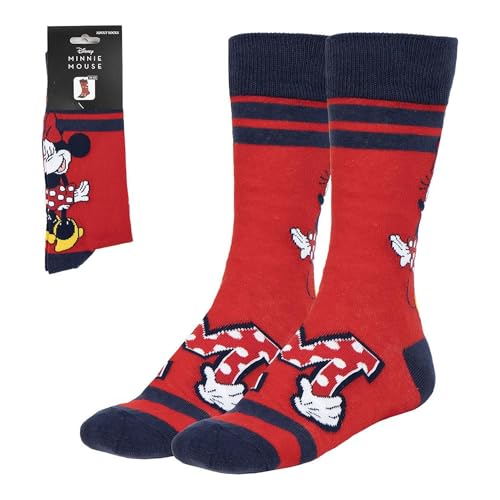 Cerdá Life'S Little Moments | Calzini Minnie Taglia 36/43 Comodi E Morbidi - Calzini Minnie Con Stile Unico E Licenza Ufficiale