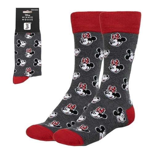 Cerdá Life'S Little Moments | Calzini Minnie Taglia 36/43 Comodi E Morbidi - Calzini Minnie Con Stile Unico E Licenza Ufficiale