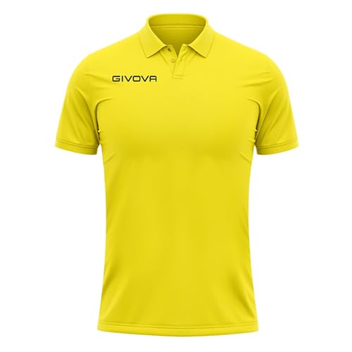 Polo Cotone Piquet Summer Giallo