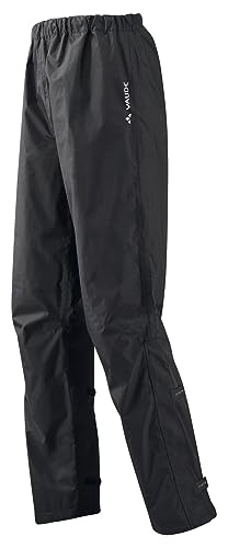Vaude, Pantaloni Uomo Fluid Ii S/S+L/S, Nero (Black), Xxl Corto