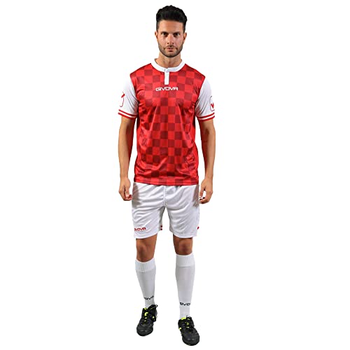 Givova Kit Competition Bianco/Rosso
