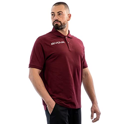 Polo Cotone Piquet Summer Granata