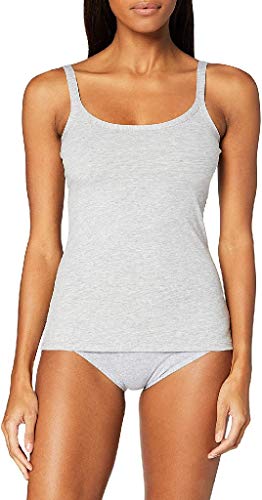 Fila Fu6060, Canotta Donna, Grigio, L