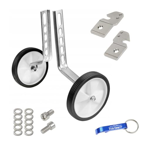 Tafmet Adattatore Di Supporto Per Fissaggio Ruota Laterale Con Ruote Di Supporto Laterali Per Bicicletta Bambini Woom 2 Woom 3