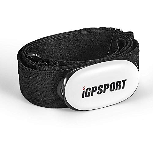 Igpsport Hr40 Cardiofrequenzimetro Impermeabile Ipx7 Bluetooth E Ant+ E Fascia Toracica Per Ciclismo, Corsa, Fitness Compatibile Con Garmin Polar Waho