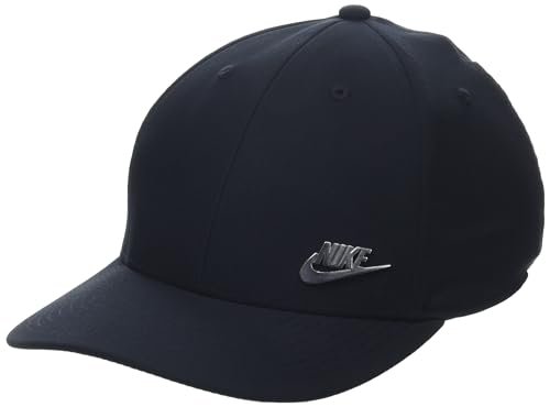Nike Cap U Nk Df Club Cap S Cb Mtfut L, Black/Metallic Silver, Fb5371-010, M/L
