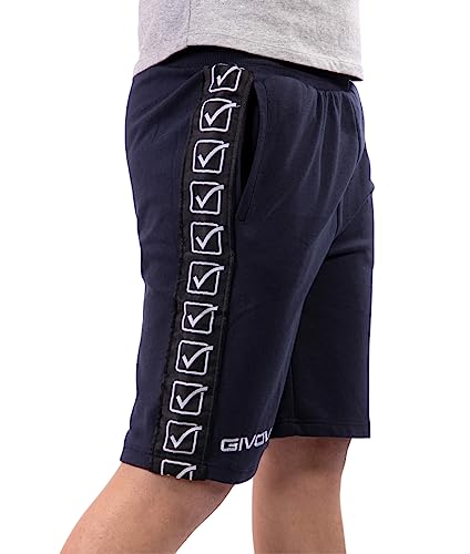 Givova Bermuda Terry Band Blu
