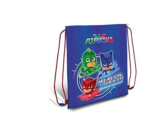 Pj Masks Lacci Gym Bag 41 Cm Borsa Da Palestra Fitness Ed Esercizio Per Bambini, Gioventù Unisex, Multicolore (Multicolore), 42 Cm