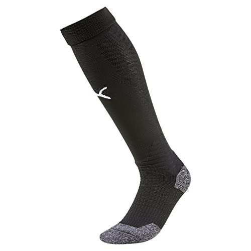 Puma Liga Socks, Calzettoni Calcio Unisex, Nero (Puma Black/Puma White), 43-46