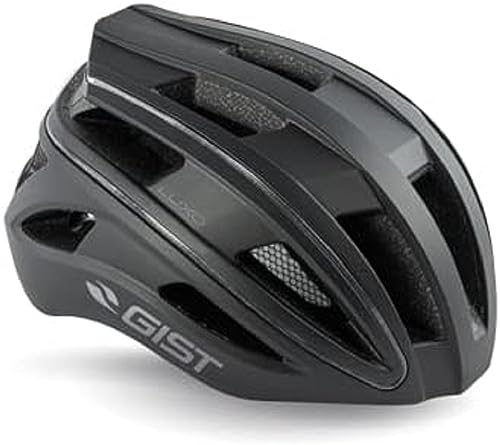 Gist Luxo, Casco Unisex Adulto, Nero, L-Xl