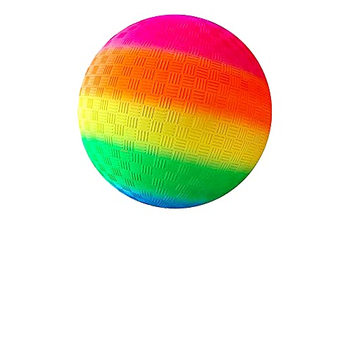 Arvov Pallone Da Calcio In Pvc, Per Bambini, Palla Da Gioco In Pvc, Per Interni Ed Esterni, 8,5 Pollici (Arcobaleno)