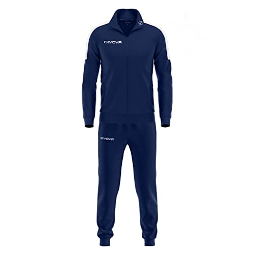 Givova Tuta Revolution Triacetato Blu/Bianco Tg. 2Xl