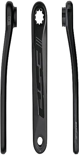 Fsa, Pedivelle Ck-745/Is/Gen4, 175 Mm Unisex Adulto, Nero Sabbiato Anodizzato, Doppia Tonalità (2-Tone)
