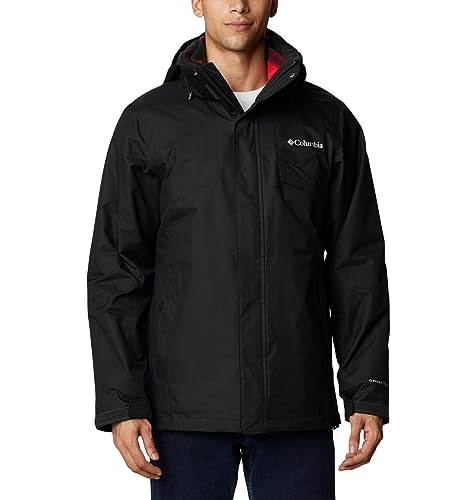 Columbia Bugaboo Fleece Interchange Jacket, Giacca Invernale 3 In 1 Uomo, Black, Taglia Xl