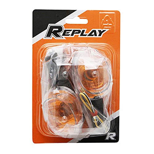 Replay Lampeggiante Mbk 50 Booster 2004-Qt12 (Posteriore X2) – Arancione