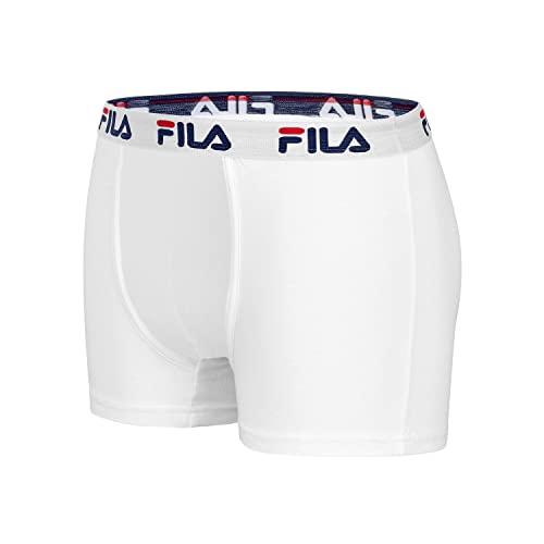 Fila Fu5016, Boxer Uomo, White, Xxl