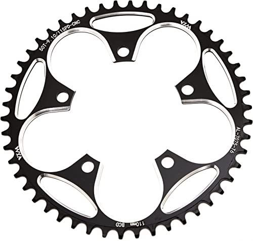 Ybeki 110 Bcd Corona Per Bici 36T 38T 40T 42T 44T 46T 48T 50T 52T 54T 56T 58T Rotonda Stretta Ampia Singola Bici Corona Per 8 9 10 11 12 Velocità Bike