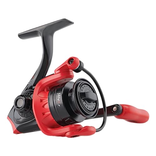 Abu Garcia Max X Mulinello Spincast, Mulinello Da Pesca, Mulinello Spincast, Pesca Allround, Unisex, Rosso, 10 | Mano Destra