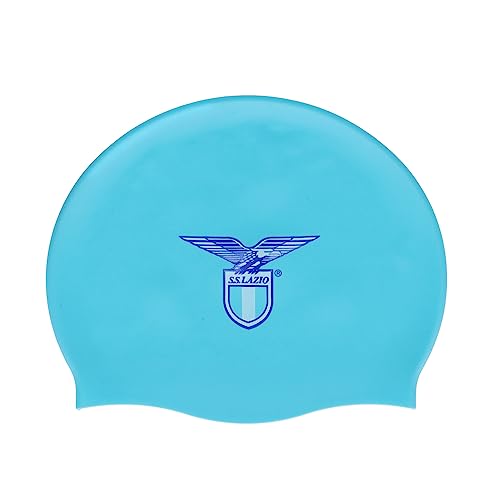 Ss Lazio Prodotto Ufficiale Cuffia Da Nuoto In Silicone Per Adulti E Bambini