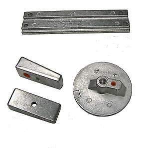 Parachinishop Kit Anodi 4 Pz Compatibili Mercury In Zinco Verado 4 Optimax Accessori Nautica