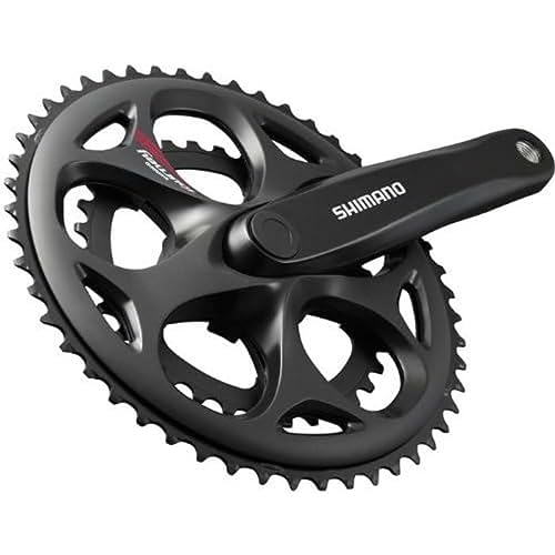 Shimano, Guarnitura A070, Nero (Black), 50/34 Denti