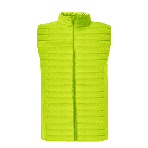 Giubbotto Smanicato Grecia Giallo Fluo Tg. L
