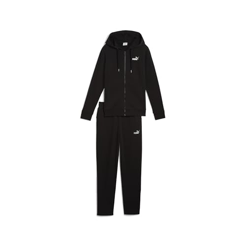 Puma Metallic Hooded Sweat Suit Tr Op, Abiti Lavorati A Maglia Donna, Puma Black,