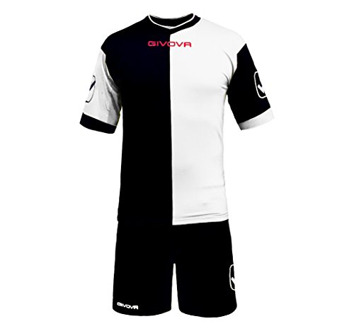 Givova Kit Combo Mc Nero/Bianco Tg. M