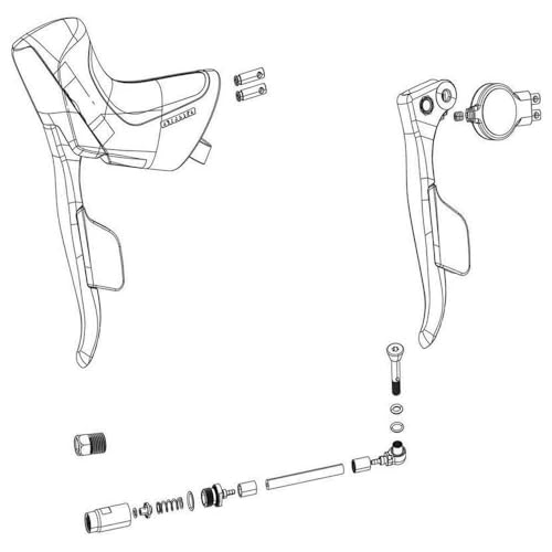 Sram D2 Etap, Freno A Disco Unisex, Nero/Argento, Taglia Unica