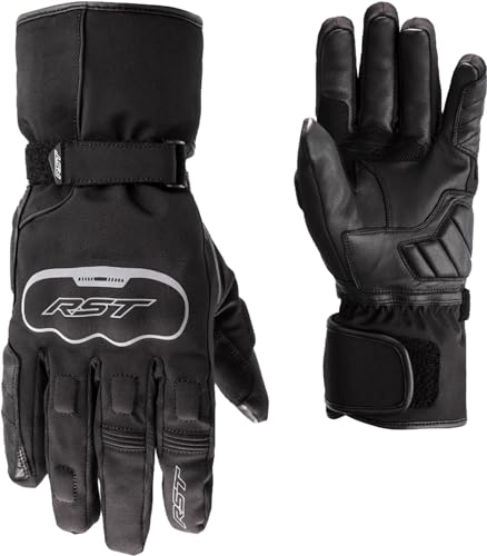 Rst Axiom Wp - Guanti Da Moto (Nero, Xl)