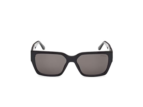 Guess Gu7916, Occhiali Da Sole Unisex-Adulto, Nero Lucido (Nero), Taglia Unica