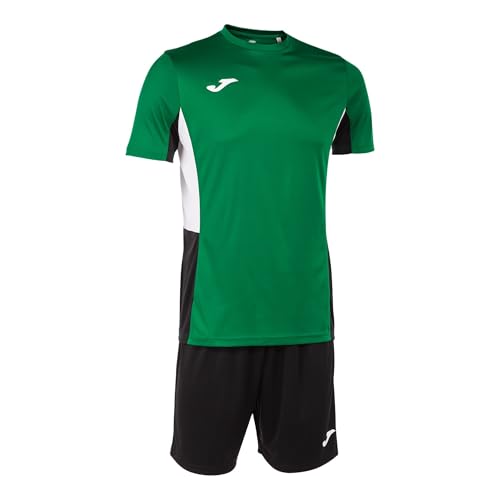 Joma Set Uomo Danubio Ii Verde Nero Bianco