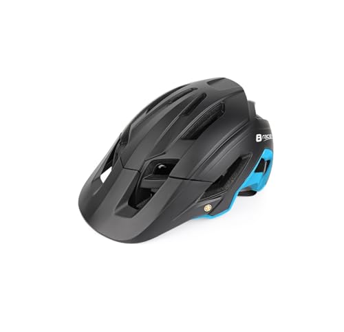 Bonin B-Race 8053329962346, Casco Unisex Adulto, Azzurro, 54/58