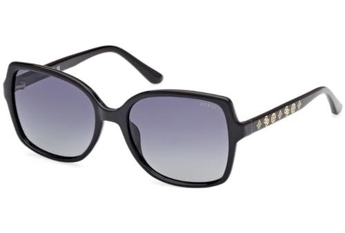 Marcolin Gu00100, Occhiali Donna, Nero Luccicante, Taglia Unica