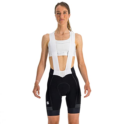 Sportful 1120026-002 Supergiara W Bibs Pantaloncini Donna Black Taglia L