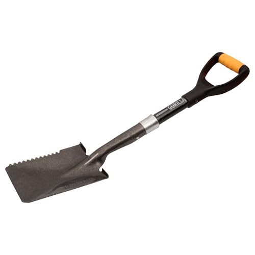 Roughneck Gorilla Sharp-Edge Micro Pala 690Mm, Heavy Duty Square Blade