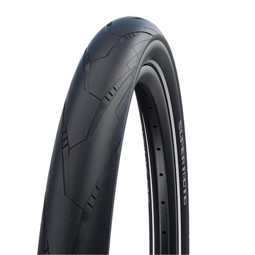 Schwalbe Super Moto, Pneumatico Da Bici Unisex Adulto, Nero, Taglia Unica
