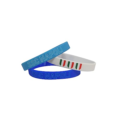 Ssc Napoli, Set Tricolore Unisex Adulto, Azzurro