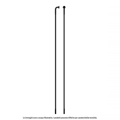 Sapim, D-Light, Raggi, Nero, 266Mm, Unisex-Adulto