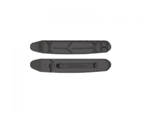 Ashima, Corsa/Shimano Self-Cleaning Brake Shoes 54Mm For Unisex Adulto, Nero, 54 Mm