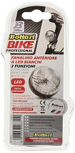 Bottari 96311 Fanalino Anteriore Per Biciclette, Grigio