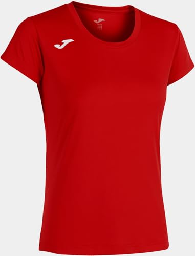 Joma T-Shirt Femme Record Ii, Unisex - Adulto, Rosso, L