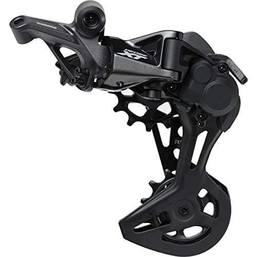 Shimano Xt Rd-M8100-Gs - Deragliatore Posteriore, 12 Velocità, Gabbia Media, Colore: Nero