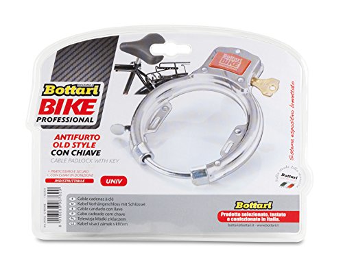 Bottari Bike 96762 Cavo Antifurto Bici, Bianco